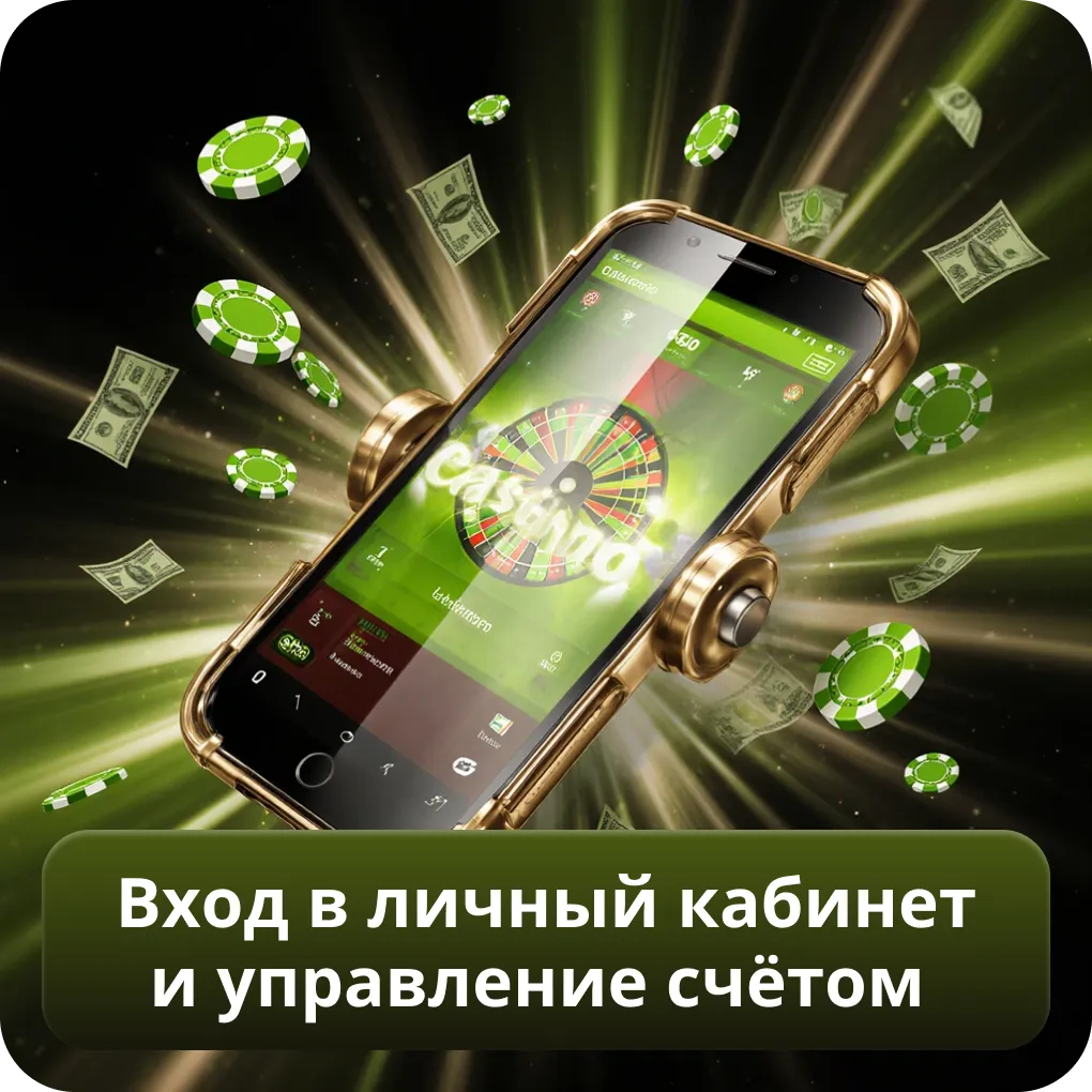 Вход в личный кабинет JetTon Casino и управление счётом